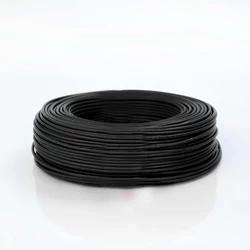 KEI FR 6.0 sqmm 90 meter Black Wire | User-Centric Design | 1100V Rating | Single Core | Electrical Wire | Copper Conductor Wire | Fire Retardant | Resistance to Corrosion