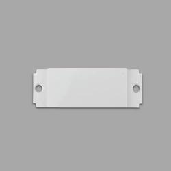 Norisys Square Blank 1 Module Shyne Switch | Square Shape | Thermoplastic Material | Pristine Grey Colour | 1 Module | 50 Hz Compatibility | Switch With Indicator | Premium Toggle