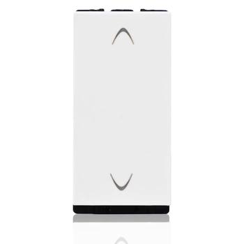 Havells 10 Amp Two Way Switch | Electrical Switch | Glossy White Finish | Power Switch | Dual-Control Switch For Home