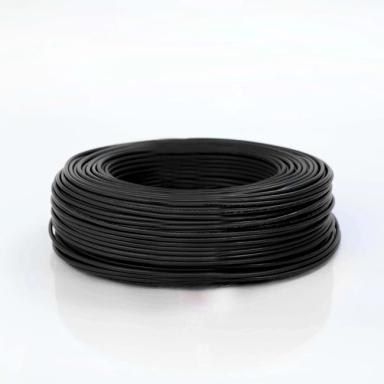 Finolex 1.0 Sq.mm PVC Insulated 90 meter Industrial Wire | 1100V Rating | Black Wire | Fire Retardant | Safe For Industrial And Commercial Use