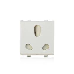 Anchor 6 Amp 16 Amp Twin Socket | ISI Certified | White Colour | Power Outlet | Electrical Outlet | High Grade Polycarbonate | Flame Retardent | Energy Efficient 