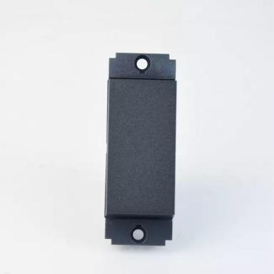 Norisys Square 6 Amp Graphite Grey 1 Way Switch | 1 Module | Cube Series | Electrical Switch | High Quality Polycarbonate Material