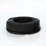 Polycab FR-LF Optima 1.0 Sqmm 90 meter Black Wire | Fire-Resistant Cable | 1100V | High Copper Conductor | Flexible Conductor | Black Insulated Transmission Wire