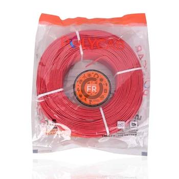 Polycab FRLF 1.5 Sqmm Red  Wire | Length 300 meter | PVC Insulated Industrial Cable | 1100V | Single Core | Electrical Wire