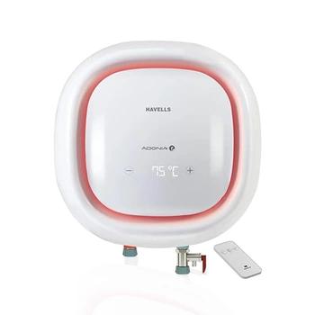 Havells Adonia R Storage Water Heater | 25L | White Colour | 2000W | Feather Touch Panel | 5 Star | Shock Resistant Plug