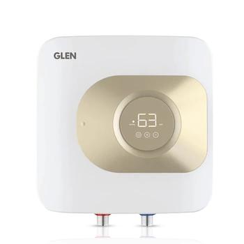 Glen Smart Square Storage Water Heater | 25L | Golden Colour | 2000W | Digital Controls With Remote | 4 Star | Rectangular Shape