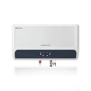 Havells Orizzonte Storage Water Heater | 25L | White Colour | 2000W | Wireless Remote Controller | 4 Star | Rectangular Shape