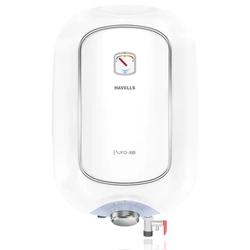 Havells Puro Plus Storage Water Heater | 10L | White Colour | 3000W | 3 In 1 Convertible Heating | 4 Star | Rectangular Shape