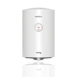 Havells Monza NU Storage Water Heater | 10L | White Colour | 2000W | Whirl Flow Technology | 5 Star | Cylindrical Shape