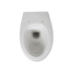 Kohler Patio White Wall Hung Round Front Toilet Bowl | White Colour | 2.6 Inch Fully Glazed Trap Way | Integrated Flush Diverter | Powerful Flush