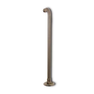 Kohler Master Shower Single Function Rainhead Arm And Flange |  Size 463mm | Vibrant Brushed Bronze Finish | Strong Brass Construction | Wall Mount