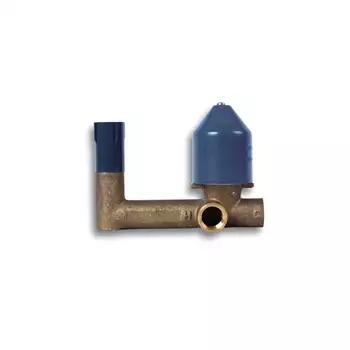 Kohler Complementary Bathroom Sink Faucet Valve | Brass Valve Body | Vibrant French Gold | Wall Mount | Single Control Valve