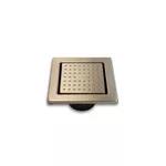 Kohler Watertile 54 Nozzle Single Function Body Spray | 9.5 lpm | Vibrant Brushed Bronze | Square Shape | Hydrotherapy Jet | Body Spray Jet | Wall Mount