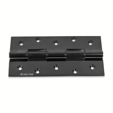 Aceline Brass Hinge Lock Washer | 150x31x4mm | Black Finish | Durable, Rust-Free Hinges for Smooth and Reliable Door Mounting