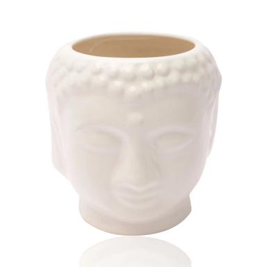 Ista Buddha Ceramic Planter | Flower Pots | Stylish Plant Containers | Plant Holder | Flower Container | Plant Basket | Growers