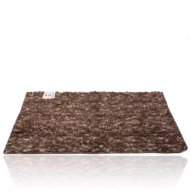 Elegant Fur Door Mat | 60X90 cm | Whitish Brown Colour | Soft Fabric | Cloth Floor Mat | Non Slippery | Abstract Design 